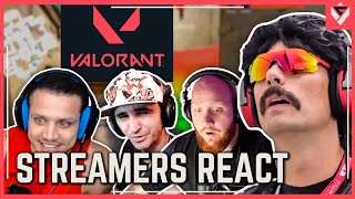 TOP Streamers React to VALORANT Reveal  TimTheTatman Summit1G Tyler1 DrDisRespect and MORE [upl. by Oal105]