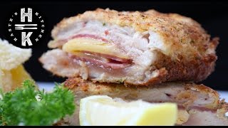 Super Quick Chicken Cordon Bleu  Hasteskitchen [upl. by Swagerty]