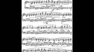 Scriabin 4 Preludes Op22  No4 in B minor [upl. by Nelav683]