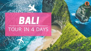 The Ultimate Guide to Bali  4 Days Itinerary to Bali [upl. by Kashden]