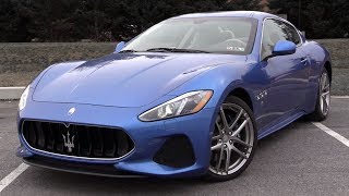 2018 Maserati GranTurismo Review [upl. by Teiluj83]