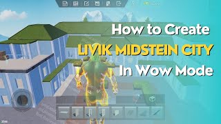 How to Create Livik Midstein in wow match  wow tutorial video  Pubgmobile [upl. by Gabbey]