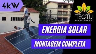 Sistema Fotovoltaico OnGrid  Montagem Completa  402kWp  ALDO SOLAR  TECTU Engenharia [upl. by Kipper]