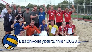 Beachvolleyballturnier 2023 [upl. by Ynar]