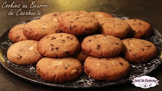 Recette des Cookies au Beurre de Cacahuète et Pépites de Chocolat [upl. by Assirol]