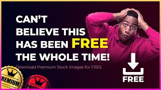 How to Download Premium Images for Free without watermark [upl. by Ala]