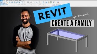 Revit How To Create A Family 2019 [upl. by Eizle]