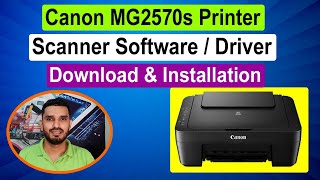 Canon MG2570s Printer Scanner Software  Driver Download amp Installation ll മലയാളം [upl. by Marice]