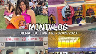 FUI FELIZ NA BIENAL DO LIVRO 2023  RIO DE JANEIRO [upl. by Enneiluj815]