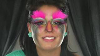 Exotic Bird Makeup Tutorial [upl. by Dalenna]