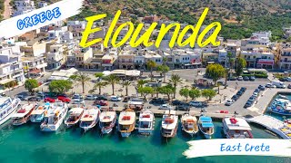 Elounda Lasithi Crete Greece 4K [upl. by Abagail]