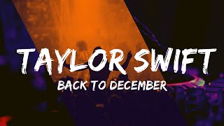 Back To December  Taylor Swift Karaoke  Music Ari Pittman [upl. by Qiratla430]