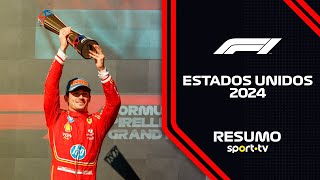 F1 ESTADOS UNIDOS GP 2024  sport tv [upl. by Ardnekal]