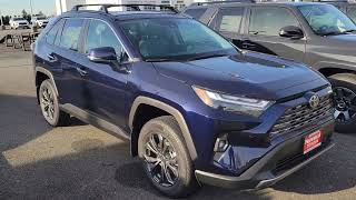 2024 Toyota RAV4 HYBRID Limited AWD in Blueprint [upl. by Ativoj503]