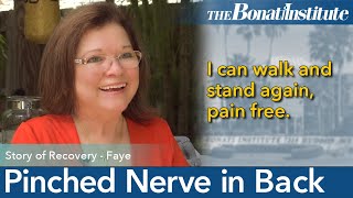 Pinched Nerve In Lower Back Fayes Surgery Story  Spine Surgery Recovery Story [upl. by Oirasor]