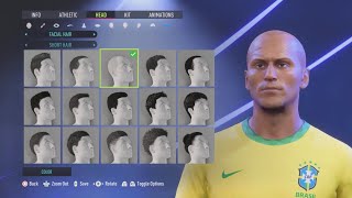 FIFA 22 How to make Rivaldo Pro Clubs Look alike [upl. by Azmah]