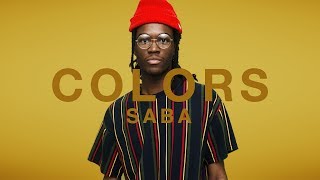 Saba  There You Go  A COLORS SHOW [upl. by Ynffit]