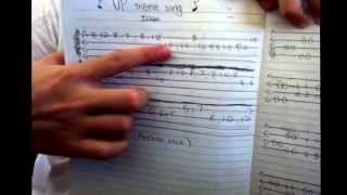 quotUpquot Theme song Ukulele tutorial EASY [upl. by Aniluj563]