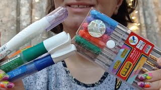 asmr 11 activities in 2 minutes super cute items 📒🧸asmr [upl. by Ranice]