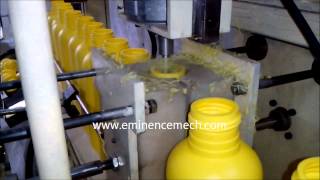 Automatic Bottle Neck Cutting and Finishing [upl. by Ymrots]