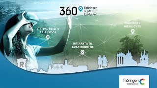 360Grad Thüringen Digital Entdecken Imagefilm [upl. by Yrdnal413]