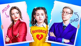 Mon Père A Quitté La Famille  Mes Parents Ont Divorcé  Maman VS Papa [upl. by Haim]