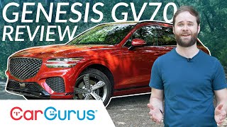 Is this the best luxury SUV  2022 Genesis GV70 Review [upl. by Hinze]