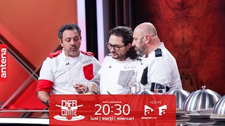 Chefii au degustat preparatele concurenților care au intrat la duel [upl. by Trinidad]