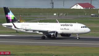 Volaris N528VL Airbus A320neo Takeoff Portland PDX [upl. by Geordie960]