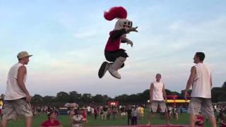 Rutgers Scarlet Knight 2015 UCA Mascot Nationals Entry Video [upl. by Elleined]