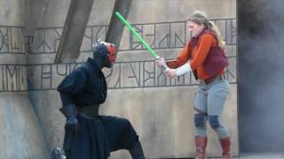 Darth Vader Darth Maul amp Seventh Sister Jedi battle [upl. by Eahsed]