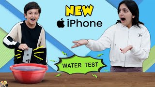 NEW iPHONE 📱 Water Test  Unboxing of iPHONE 15 Pro  Surprise gift for Aayu  Aayu and Pihu Show [upl. by Jacoba]