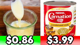 Easy Homemade Sweetened Condensed Milk and cheaper too [upl. by Odelet]