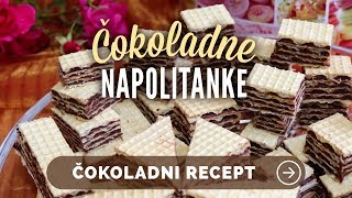 Čokoladne napolitanke  Mojačokoladasi [upl. by Dlaregztif]