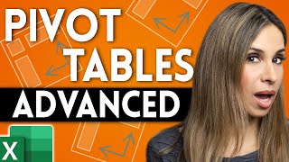 Advanced Pivot Table Techniques to achieve more in Excel [upl. by Conan]