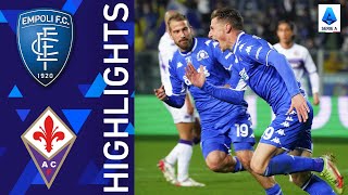 Empoli 21 Fiorentina  Incredible comeback win for Empoli  Serie A 202122 [upl. by Annabelle]