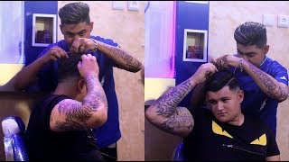 ✔️SALON DODO  New keiran DoDo MAGIC BRAZILIAN KERATINE amp NEW HAIRCUT 2018💯🔥✂️✂️ [upl. by Baskett]