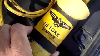 HITORK Starter PYLON how work car battery [upl. by Enileve]