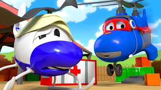 Si Helikopter  Carl Si Truk Super 🚚 ⍟ truk kartun untuk anakanak Indonesian Cartoons for Kids [upl. by Aneram]