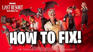 Why is Fortnite Servers Down How to Fix Fortnite Servers Not Responding [upl. by Teilo]