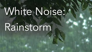 Rainstorm Sounds for Relaxing Focus or Deep Sleep  Nature White Noise  8 Hour Video [upl. by Xel]