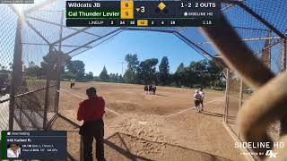 Cal Thunder Levier vs Wildcats JB 20241109 [upl. by Aurlie]