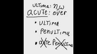 Ancient Greek Acute grave circumflex [upl. by Flin]