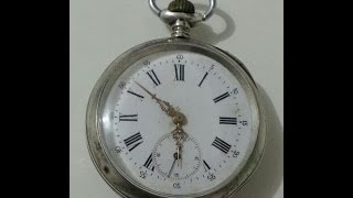 1800s Ancre Ligne Droite Pocket Watch  Urania [upl. by Athey331]