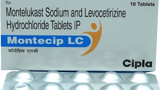 montecip lc tablet in hindi montecip lc tablet kis prakar ki allergy me kaam aati hai [upl. by Ilojna]