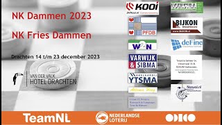 NK Dammen 2023 Ronde 9 Uitleg partijen door Harm Wiersma [upl. by Flanagan796]