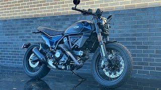 Walk Around of a 2023 Ducati Scrambler Nightshift [upl. by Llyrad423]