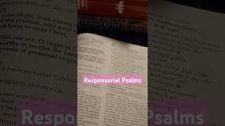 Responsorial Psalms for Nov 13 dailymass catholic [upl. by Einahc]