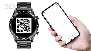 LIGE Smart Watch SML1 install software and connect bluetooth [upl. by Elocen]