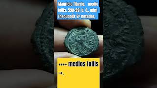 Mauricio Tiberio 582602 d C coin history [upl. by Aleciram]